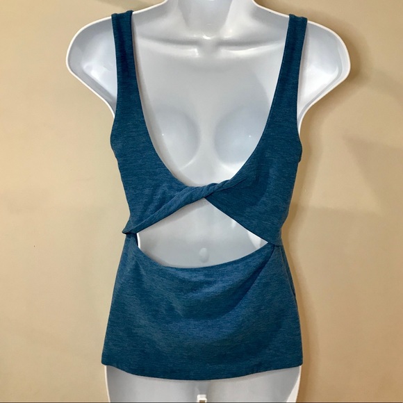 Beyond Yoga Tops - Beyond Yoga blue tank top in size XS in EUC
